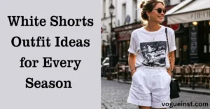 White Shorts Outfit Ideas