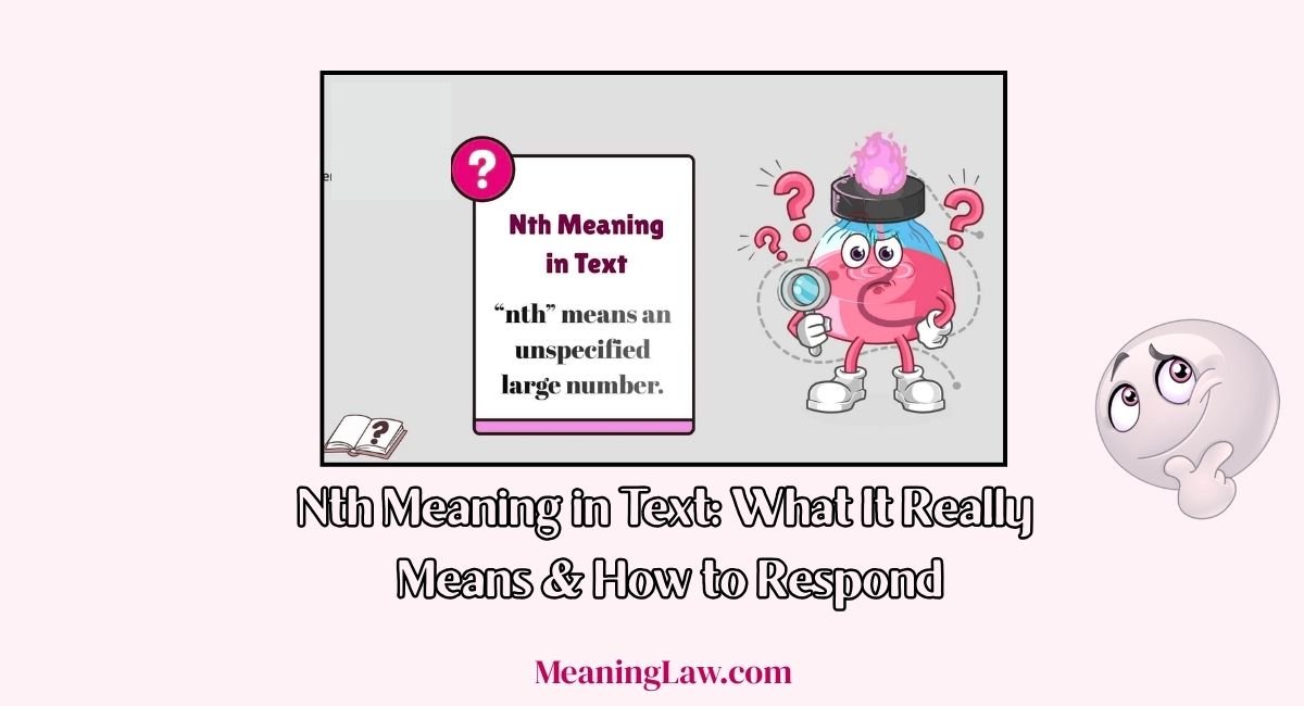 NTH Meaning in text