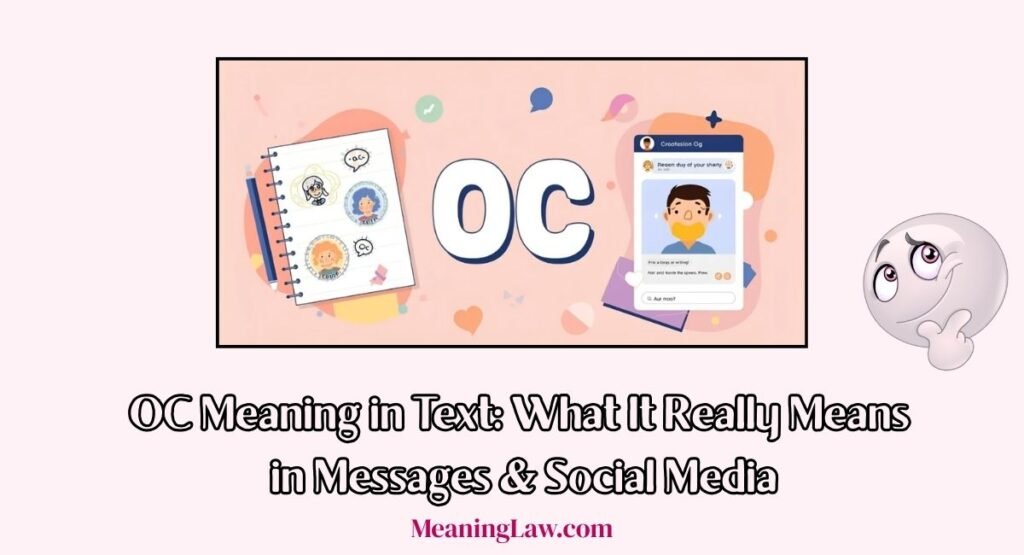 OC Meaning in Text