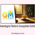 GM Meaning in Text