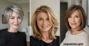 Hairstyles for Women Over 50 With Round Faces