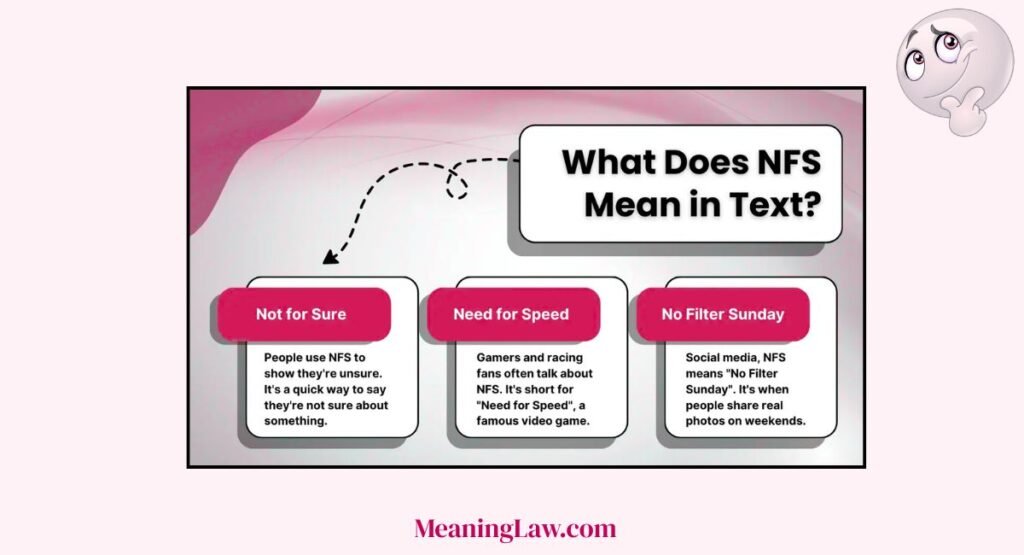 NFS Mean in Text