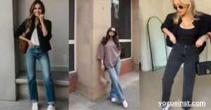 Straight Leg Jeans Outfit Ideas