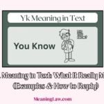 YK Meaning in Text