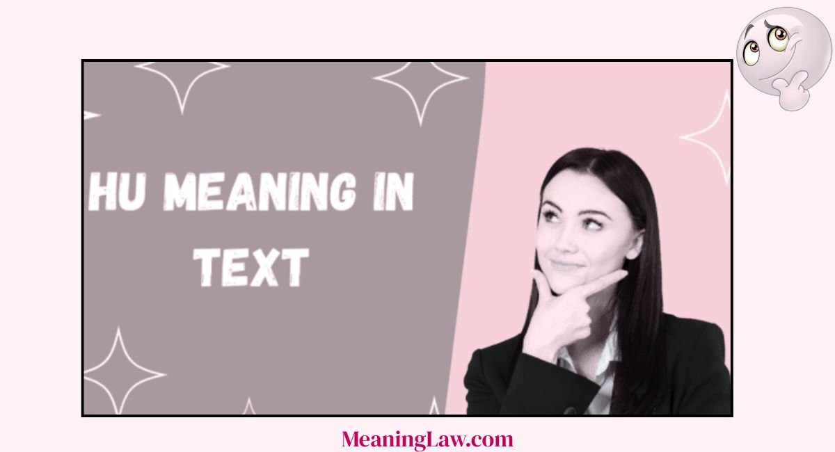 HU Meaning in Text