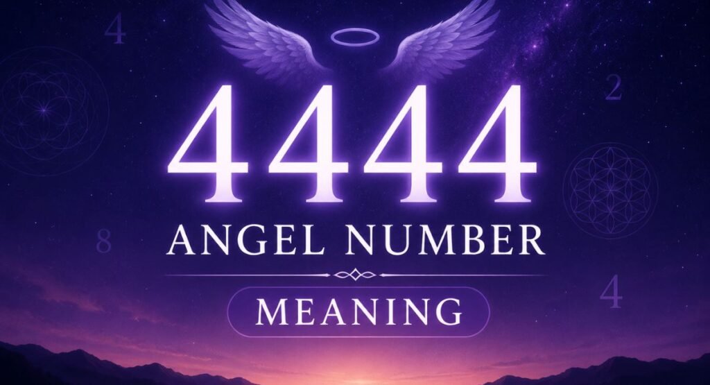 4444 Angel Number Meaning