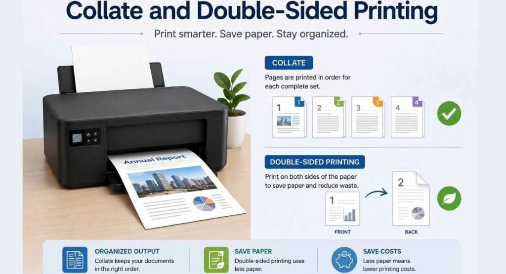 Collate and Double-Sided Printing