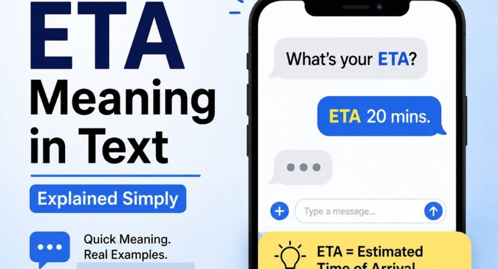 ETA Meaning in Text