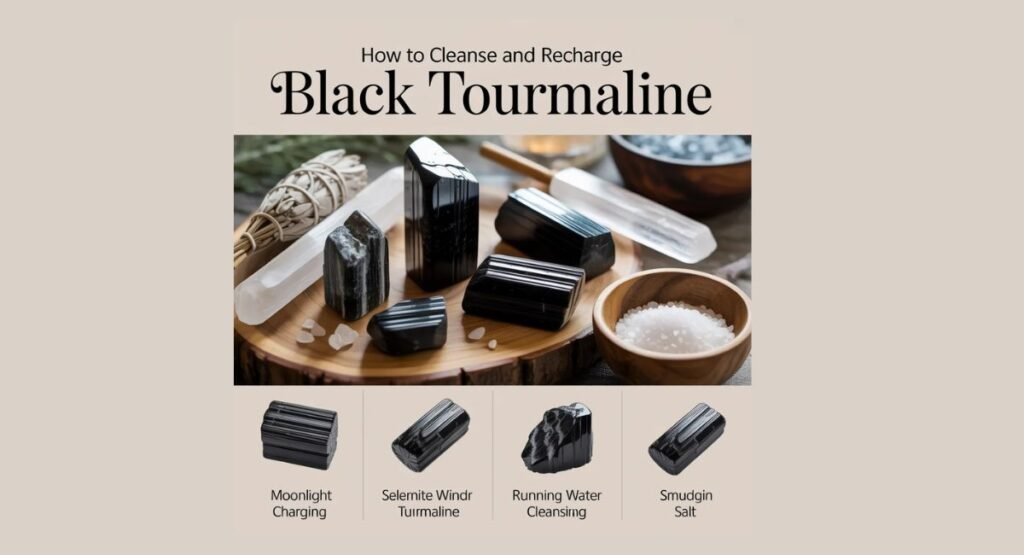 How to Cleanse and Recharge Black Tourmaline