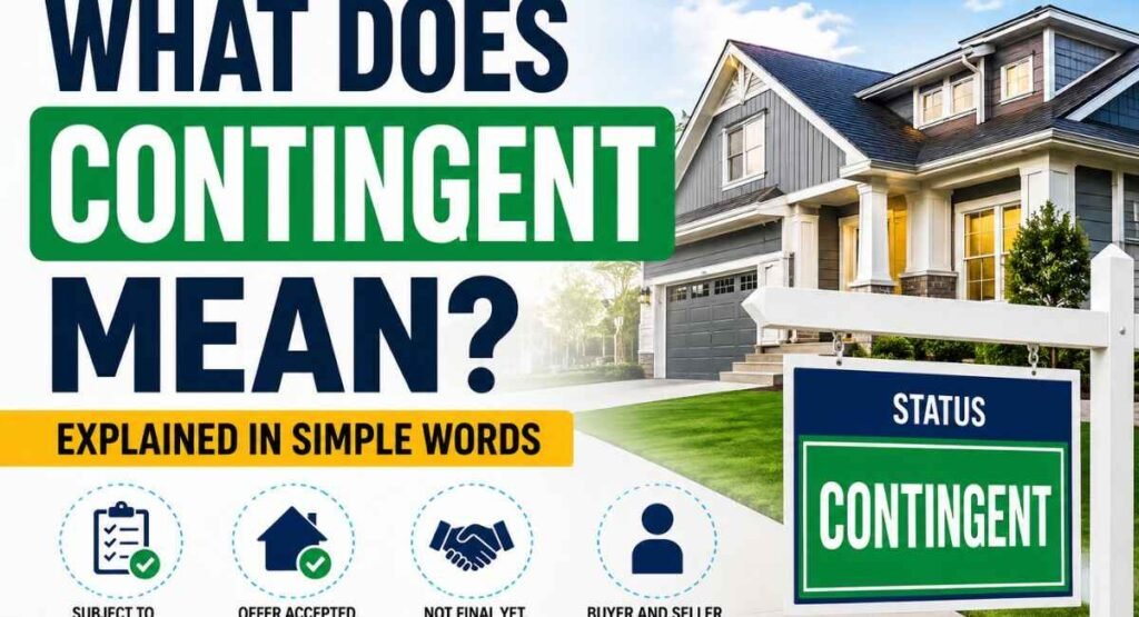 What Does Contingent Mean