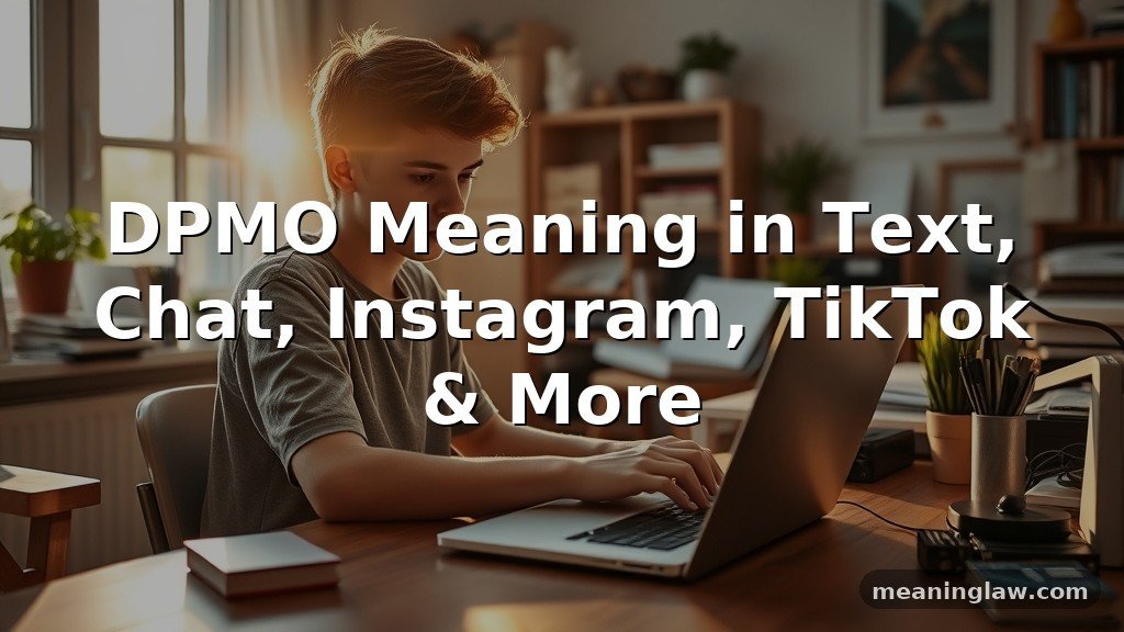DPMO Meaning in Text, Chat, Instagram, TikTok & More