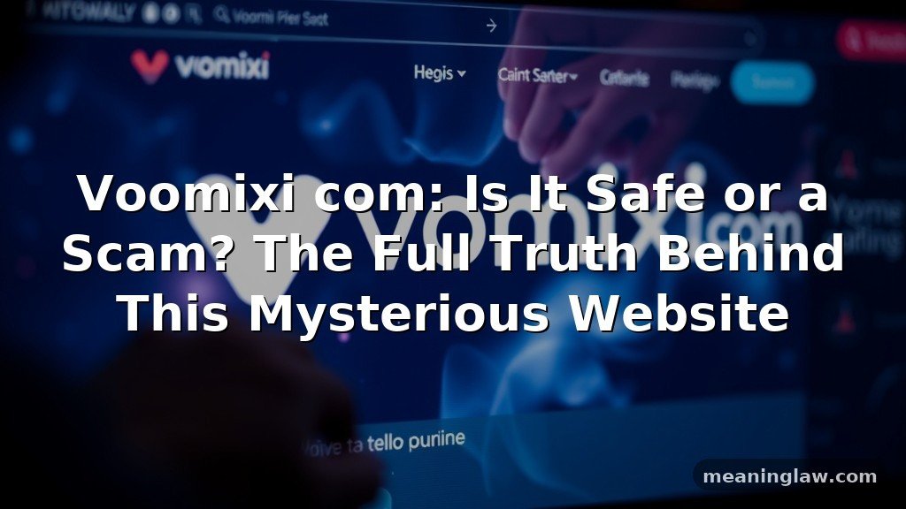 Voomixi com: Is It Safe or a Scam? The Full Truth Behind This Mysterious Website